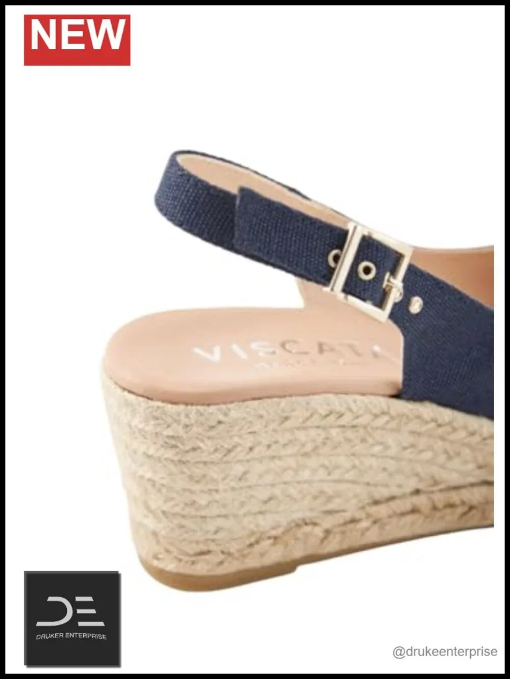 Espadrille Wedge Sandals Slingback Ankle Strap Handmade Cotton Canvas Jute Heel